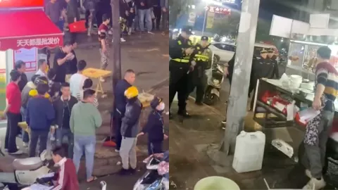 南宁摊主城管冲突事件