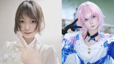 00后广州清纯女生人设反差